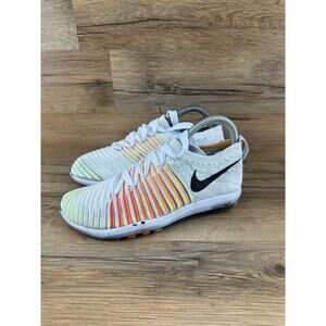 Nike Women Free Transform Flyknit Running Trainers 833410 100 Size 6.5